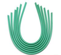 Parachoques de mesa de billar 6 piezas tiras de repuesto de goma para cojines de mesa de billar 1 26 m