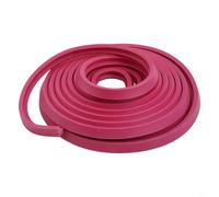 Parachoques de mesa de billar de 10 m de goma TPR para reparación de mesas de billar, parachoques de riel de repuesto rojo para sala de juegos deportivos (14 x 18 mm)