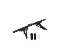 parachoques de moto Ajuste para Harley Dyna FXDB 2006-2017, barra de choque delantera para motocicleta, parachoques trasero para estriberas de pasajero(Front Crash Bar)