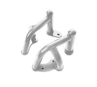 Parachoques de motocicleta Compatible Con Yam&aha V-MAX VMAX 1200 Barra De Choque De Protección Para Motor Marco Inferior Protección Parachoques De Montaje Lateral(Silver)