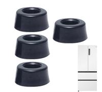 Parachoques de pies de goma redondos,pies de goma redondos | 4 patas de goma antideslizantes para muebles - Pie de goma no incluido Tornillos Puntas de patas de goma redondas Atornillables para mesas,