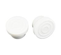 Parachoques de piscina LFor adder, 2 topes de goma para un ajuste seguro en 1 12 pulgadas LPara tubo de pie de sumador duradero para protección capaz para agFor ainst DFor amFor edad para y