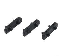 Parachoques de silicona para freidora de aire para lugares de soporte de placas más crujientes para evitar arañazos y mantener un ajuste consistente (3 piezas)