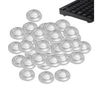 Parachoques de silicona para gabinetes - puntos de agarre adhesivo invisibles, pequeñas almohadillas adhesivas transparentes | amortiguadores silenciosos y ajustados multiusos, almohadillas