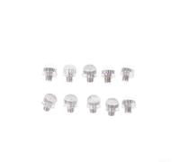 Parachoques de tornillo de tijera de 10 piezas para minimizar la audible durante el corte del cabello y apoyar el funcionamiento constante de corte (2,5 mm, transparente)