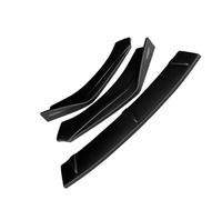 Parachoques Delantero Alerón Difusor Divisor Kit De Protección De Aire para Panamera 970 2010-2016 Alerón Delantero Coche(Matte Black)