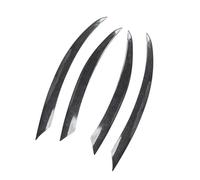 Parachoques Delantero Alerón Divisor Rejilla De Luz Antiniebla Cubierta De Ventilación para Mercedes para Benz Clase C W205 C180 C200 2015-2018 QAQMHVCVB(Carbon Fiber Look)
