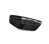 Parachoques Delantero Capó Rejilla Parrillas Delanteras Para Mercedes Para Benz Clase S W221 Para S350 Para S400 S450 S500 S550 S600 S65 2009-2013(Negro)