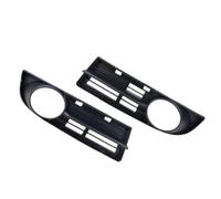 Parachoques Delantero Coche Lámpara Antiniebla Luz Rejilla Marco Cubierta Decoración 1T0853665A Compatible Con VW Para Touran 2005 2006 2007 1T0853666A bisel lámpara antiniebla