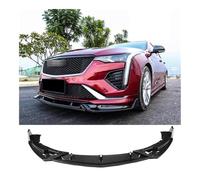 Parachoques delantero compatible con Cadillac CT4 CT5, placa protectora divisora, labio, kit de carrocería negro brillante, faldones, alerón de parachoques delantero (2019 a 2023)(CT4 Carbon paint)
