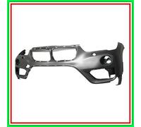 Parachoques delantero con imprimación con orificios de lavafaros BMW X1-F48-(...