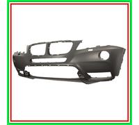 Parachoques delantero con imprimación con orificios de lavafaros BMW X3-F25-(...