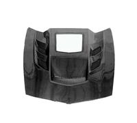 Parachoques Delantero de Fibra de Carbono for capó de Motor, Compatible con Chevrolet Corvette C6 C7 2014-2019