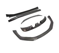 Parachoques delantero de fibra de carbono real, difusor trasero, alerón, faldón lateral para maletero, compatible con Porsche 911 991.2 2016 2017 2018(Full kit A)