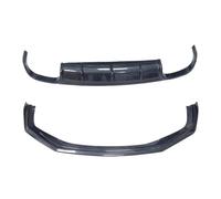 Parachoques Delantero de Fibra de Carbono Real, difusor Trasero, alerón, faldón Lateral para Maletero, Compatible con Porsche 911 991.2 2016 2017 2018(Lip Diffuser B)