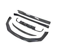 Parachoques Delantero de Fibra de Carbono Real, difusor Trasero, alerón, faldón Lateral para Maletero, Compatible con Porsche 911 991.2 2016 2017 2018(Full Kit B)