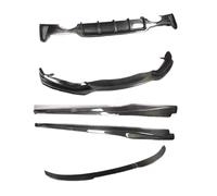 Parachoques delantero de fibra de carbono real, difusor trasero, divisor, faldón lateral, kit de carrocería, compatible con BMW Serie 4 F32 F33 F36 428i 430i(Full body kit)