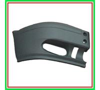 Parachoques delantero derecho cantonal gris en relieve con asiento ranuras pa...