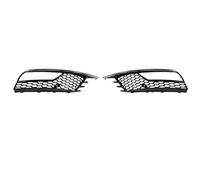 Parachoques delantero for Audi A3 Sedán 2013, 2014, 2015, 2016, 2017, faros antiniebla, cubierta de rejilla negra, accesorios.(Left and Right)