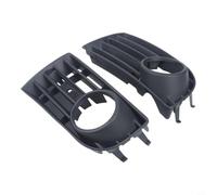 Parachoques delantero inferior rejilla cubierta par para Golf Mk5 2003 a 2009 negro ABS plástico niebla luz bisel moldura izquierda y derecha lado reemplazo