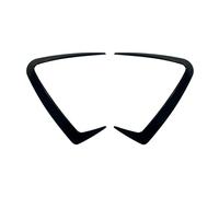 Parachoques Delantero Labio 2 Piezas de alerón Lateral Entrada Aire Parachoques Delantero Coche para X3 G45 2025(Negro Brillante)