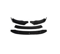 Parachoques Delantero Labio 4 Piezas para X4 F26 para X3 F25 para M-Sport 2014-2016 2017 2018 Parachoques Delantero De Coche Alerón Divisor Difusor Kit De Carrocería