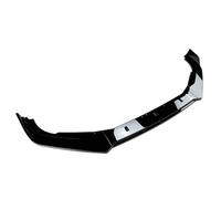 Parachoques Delantero Labio Alerón Delantero Debajo del Parachoques Protector De Hoja Divisor Inferior Labio Barbilla para Accord para 10 Gen 2018-2021 Carrocería Divisor Protector(Negro Brillante)