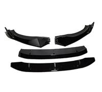Parachoques Delantero Labio para X3 G01 para X4 G02 para M-Sport 2017-2024 para MP Style Parachoques Delantero Divisor Labios ABS Difusor Alerón Kits Carrocería Tuning(Gloss Black 2017-2021)