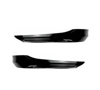 Parachoques Delantero Lip para BMW Serie 3 320i 330i E90 E91 LCI Facelift Kit de carrocería con alerón Delantero, Splitter y Aleta Lateral (2007-2012)(Gloss Black)