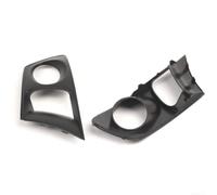 Parachoques Delantero Marco Niebla Para SEAT Ibiza 6L FR 2002 A 2006 | Hecho de plástico ABS de alta calidad, acabado negro, resistente al desgaste, no deformable en condiciones climáticas