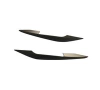 Parachoques Delantero para A4 S4 B9 para TDI Sedan para Avant 2020 2021 2022 2023 2024 Parachoques Delantero Canard Splitter Spoiler Air Knife Cover Trim Faldón Lateral(Carbon Fiber Look)