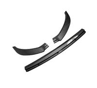 Parachoques Delantero para Seat Ibiza MK5 Standard/FR 2017-2024+ Kit De Carrocería Alerón Negro Brillante Parachoques Delantero Labio Inferior Difusor Divisor Faldón Lateral(Carbon Look)