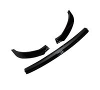 Parachoques Delantero para Seat Ibiza MK5 Standard/FR 2017-2024+ Kit De Carrocería Alerón Negro Brillante Parachoques Delantero Labio Inferior Difusor Divisor Faldón Lateral(Gloss Black)