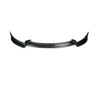Parachoques Delantero para Tesla para el Modelo Y 2019-2025 AD-Style Front Splitter Lip Drill-Free Canards(Carbon Fiber)