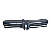 Parachoques Delantero Rejilla Central Cubierta De Radiador ABS Cromada Negra Rejilla Superior Del Capó Para VW Para Golf MK7 7.5 GTI R 2017-2018 Rejilla Del Radiador(Style B)