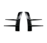 Parachoques Delantero Spoiler 2 Piezas Alerones Divisores Ventilación Lateral Parachoques Lantero Trasero Divisor Lateral Alerón Canard(Carbon2Pcs)