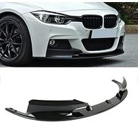 Parachoques Delantero Spoiler Difusor para BMW F30 F31 3 Series 2012 2013 2014 2015 2016 2017 2018 M-Sport,Labio Spoiler Delantero Coche Splitter Kit Cuerpo