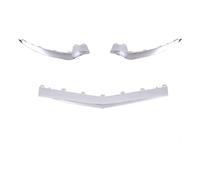 Parachoques Delantero Spoiler Labio Alerones Delanteros para Benz Clase E Klass W207 C207 Coupé Alerón Parachoques Delantero Difusor Labio Cromado(Silvery)