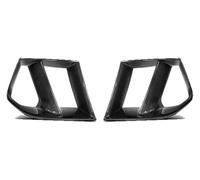 Parachoques Delantero Spoiler Labio Para BMW M3 M4 G80 G82 G83 2021+ Marco Antiniebla Parrilla Parachoques Delantero Cubierta Ventilación Aire Kit Carrocería Mejorado Tobera Alerones(Wet Carbon fiber)