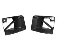 Parachoques Delantero Spoiler Labio para BMW para M2 G87 2022 + Alerones Delanteros Marco para Luz Antiniebla Parrilla Parachoques Cubierta Ventilación Tuyere Kit Carrocería Labio(Forged Carbon)