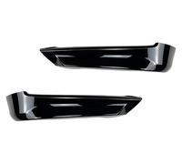 Parachoques Delantero Spoiler Labio para BMW Serie 3 E90 E91 320i 325i 330i 2005-2008 Sedán Modelo Base Pre-Facelift Alerones Delanteros Coche X Divisor Lateral Parachoques(Glossy Black)