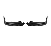 Parachoques Delantero Spoiler Labio para BMW Serie 3 para F30 para F31 2012-2019 Marco Admisión Cubierta Alerón Superior Canard Parachoques Delantero Moldura Divisor Ventilación Lateral(Glossy Black)