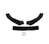 Parachoques Delantero Spoiler para S3 8P A3 S-Line FL 2008-2013 Facelift ABS Bodykits Tuning Car Parachoques Delantero Labio Spoiler Divisor Difusor(Gloss Black)