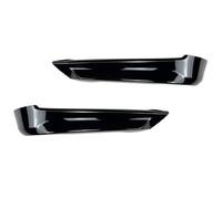 Parachoques Delantero Spoiler para Serie 3 E90 E91 318i 320i 325i 330i 2005-2008 Alerón Delantero Lateral Parachoques Spoiler Alerones(Negro Brillante)