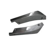 Parachoques Delantero Trasero Alerón Divisor Difusor Protector contra Arañazos Aletas Fibra Carbono, Extensión Faldón Lateral Universal para Renault(Fibra de Carbon)