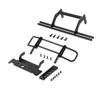 Parachoques Delantero Trasero de Metal Compatible con Piezas de Mejora de orugas RC Escala 1 10, Compatible con Modelos G500 TRX6 G63 6X6(Front Rear Bumper)