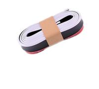 Parachoques Delantero Universal De 2,5M Protector Goma Fibra Carbono Tira Alerón Faldón Lateral Antiarañazos para Coche Faldón Lateral para Automóvil(B White)