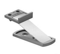 Parachoques magnético con ventosa diseñado para mantener las puertas en su lugar de forma segura, no requiere taladros y aspecto elegante (gris)
