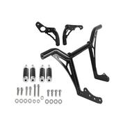 Parachoques Marco contra caídas Motocicleta Protector De Motor Delantero Y Estribo Trasero Para Harley Softail Fat Bob 114 FXFBS 2018-2024 JUJIKCLPF