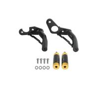 Parachoques Marco contra caídas Motocicleta Protector De Motor Delantero Y Estribo Trasero Para Harley Softail Fat Bob 114 FXFBS 2018-2024 JUJIKCLPF